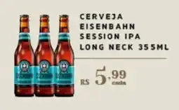 Empório Bahamas Cerveja eisenbahn session ipa long neck oferta