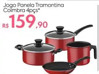 Jogo Panela Tramontina Coimbra 4pcs