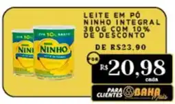 Empório Bahamas Leite em pó ninho integral oferta