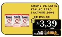 Empório Bahamas Creme de leite italac zero lactose oferta