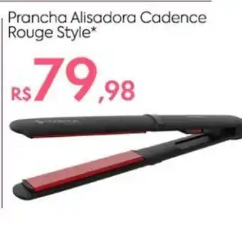 Prancha Alisadora Cadence Ruge Style