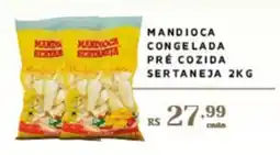 Empório Bahamas Mandioca congelada pré cozida sertaneja oferta