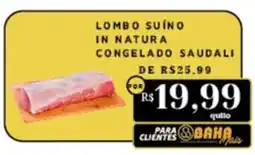 Empório Bahamas Lombo suíno lombo suíno congelado saudali oferta