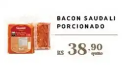 Empório Bahamas Bacon saudali porcionado oferta