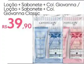 Locao + Sabonete + Col. Giovanna/ Lacao + Sabonete + Col. Giovanna Classic