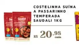 Empório Bahamas Costelinha suína a passarinho temperada saudali oferta