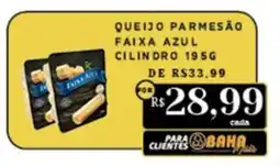 Empório Bahamas Queijo parmesão faixa azul cilindro oferta