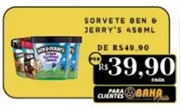 Empório Bahamas Sorvete ben & jerry's oferta