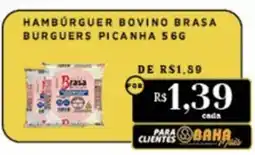 Empório Bahamas Hamburguer bovino brasa burguers picanha oferta