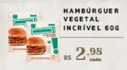 Empório Bahamas Hambúrguer vegetal incrível oferta