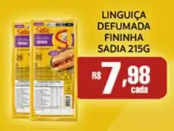 Empório Bahamas Linguiça defumada fininha sadia oferta