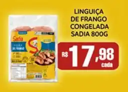 Empório Bahamas Linguiça de frango congelada sadia oferta