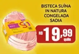Empório Bahamas Bisteca suína in natura congelada sadia oferta