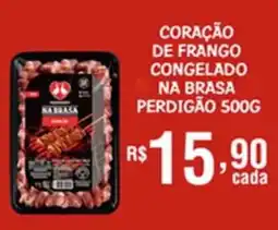 Empório Bahamas Coração de frango congelado na brasa perdigão oferta
