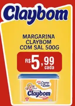 Empório Bahamas Margarina claybom com sal oferta