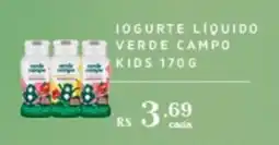 Empório Bahamas Iogurte líquido verde campo kids oferta