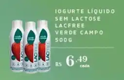 Empório Bahamas Iogurte líquido sem lactose lacfree verde campo oferta