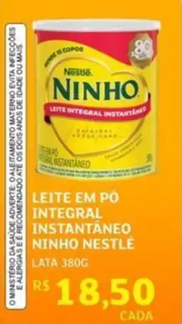 Assaí Atacadista Leite em pó integral instantaneo ninho nestlé lata oferta