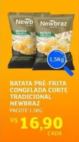 Assaí Atacadista Batata pré-frita congelada corte tradicional newbraz pacote oferta
