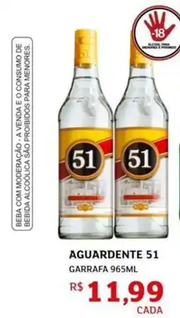 Assaí Atacadista Aguardente 51 oferta