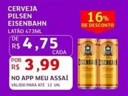 Assaí Atacadista Cerveja pilsen eisenbahn latão oferta