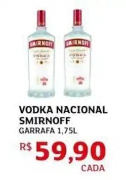 Assaí Atacadista Vodka nacional smirnoff garrafa oferta