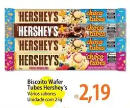 Atacadão Biscoito Wafer Tubes Hershey's oferta