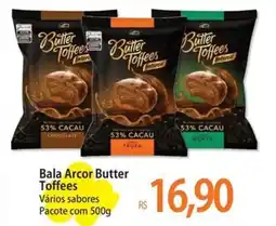 Atacadão Bala Arcor Butter Toffees oferta