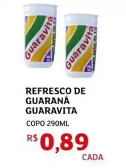 Assaí Atacadista Refresco de guaraná guaravita copo oferta