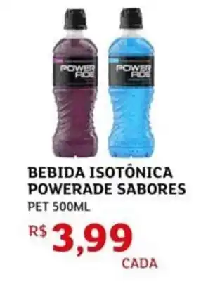 Assaí Atacadista Bebida isotônica powerade sabores oferta