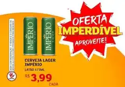 Assaí Atacadista Cerveja lager império oferta