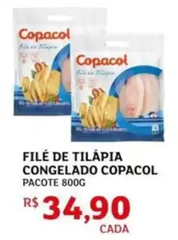 Assaí Atacadista Filé de tilápia congelado copacol pacote oferta