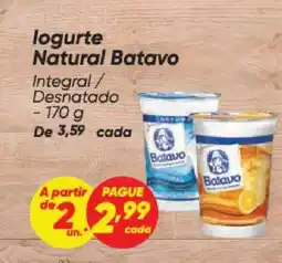 Dia logurte Natural Batavo oferta