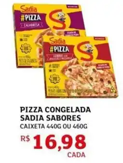 Assaí Atacadista Pizza congelada sadia sabores oferta