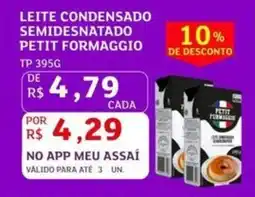 Assaí Atacadista Leite condensado semidesnatado petit formaggio oferta