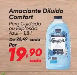 Dia Amaciante Diluído Comfort oferta