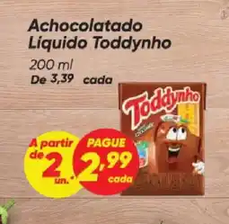 Dia Achocolatado Líquido Toddynho oferta