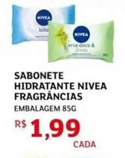 Assaí Atacadista Sabonete hidratante nivea fragrâncias oferta