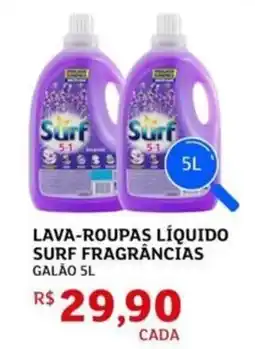 Assaí Atacadista Lava-roupas líquido surf fragrâncias galão oferta
