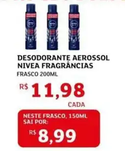 Assaí Atacadista Desodorante aerossol nivea fragrâncias oferta