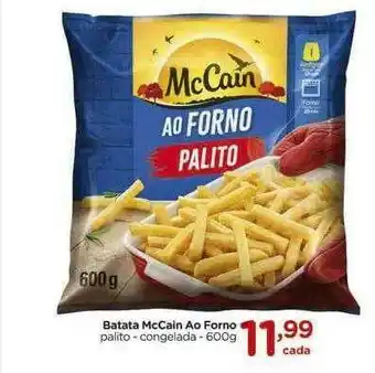 Carrefour Batata Mccain Ao Forno Palito Congelada oferta