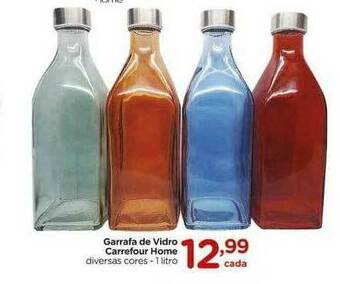 Carrefour Garrafa De Vidro Carrefour Home oferta