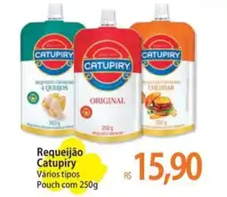Atacadão Requeijão Catupiry Vários tipos Pouch oferta