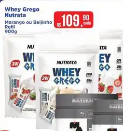 Supermercados Mateus Whey Grego Nutrata oferta