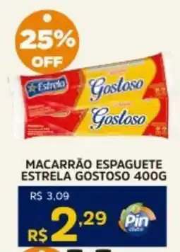 Pinheiro Supermercado Macarrão espaguete estrela gostoso oferta