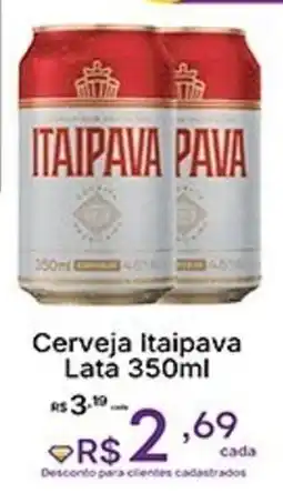 Super Lagoa Cerveja Itaipava Lata oferta
