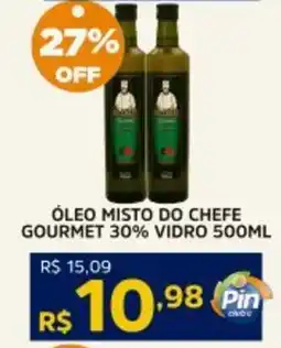 Pinheiro Supermercado Óleo misto do chefe gourmet 30% vidro oferta