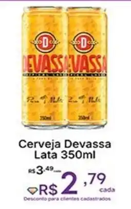 Super Lagoa Cerveja Devassa Lata oferta