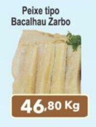 Calvo Atacadista Peixe tipo Bacalhau Zarbo 1kg oferta