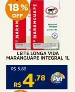 Pinheiro Supermercado Leite longa vida maranguape integral oferta